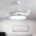 Full Spectrum Eye protection LED Fan Light with Silent and Electric Fan Integrated Invisible Restaurant Fan Light