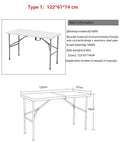 Modern Stackable Foldable Portable Outdoor Dining Table