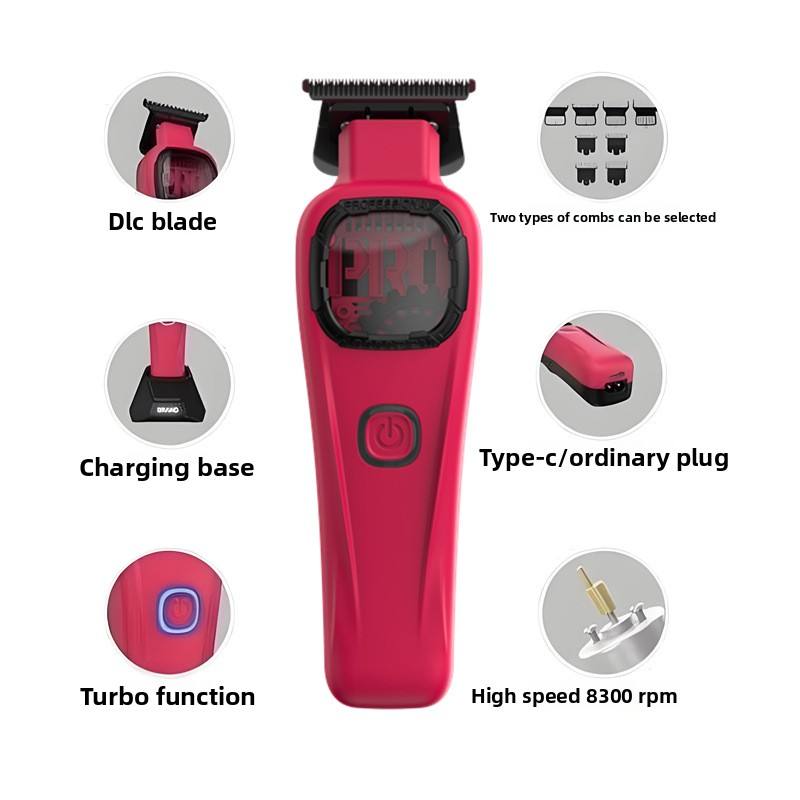 New Premium Electric Hair Clippers Professional 2-Speed Barber